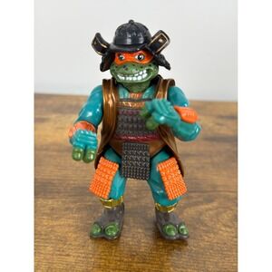 1990s Samurai Michelangelo Action Figure Playmates TMNT Mirage Studios Toy